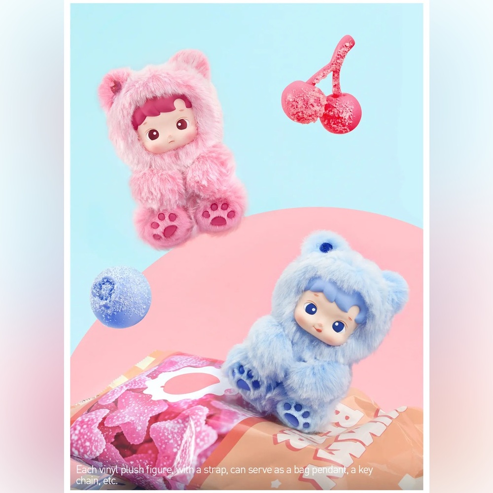 Hacipupu CHERRY Plush Pendant CONFIRMED Box - Picture 5 of 13